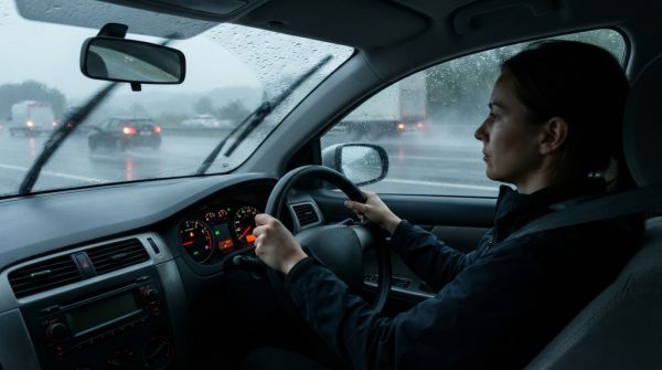 Wie kann ich meine Fahrtechnik bei schlechtem Wetter verbessern?